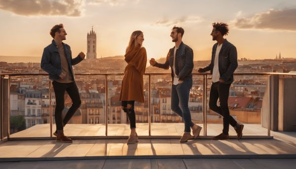 Affrontez vos amis à la tête dans les nuages à Lyon Part-Dieu